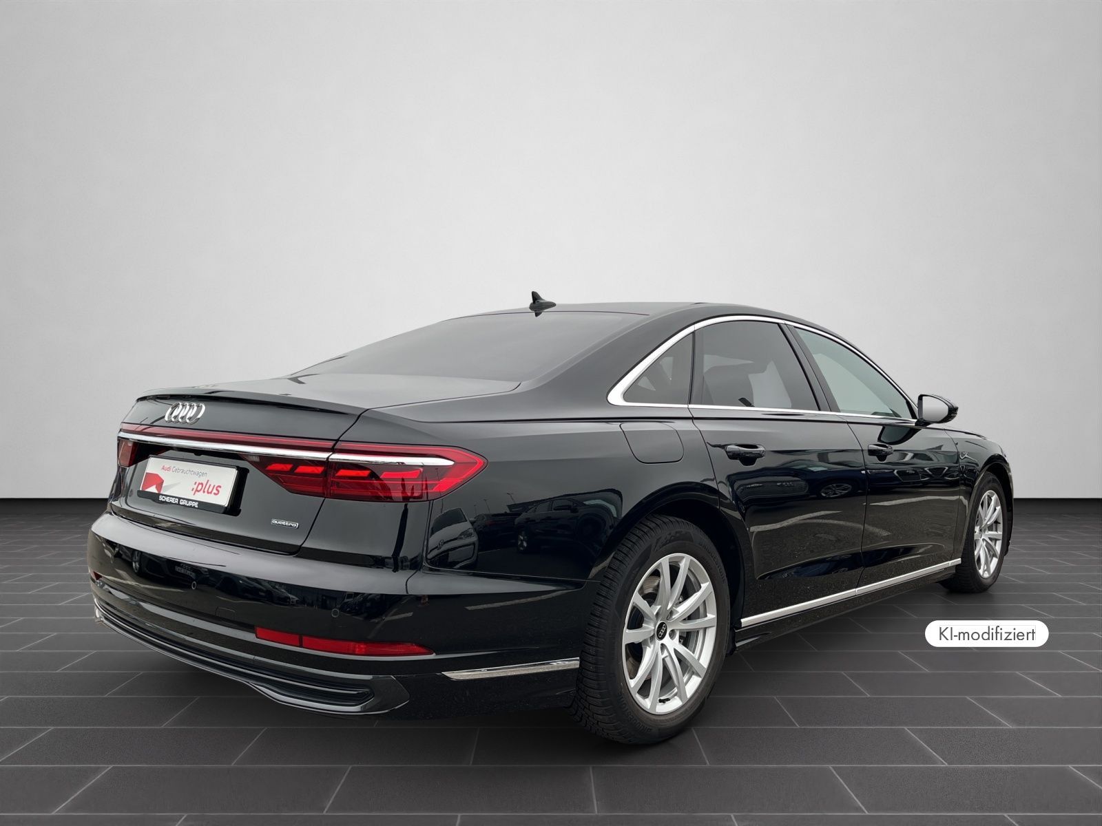 Audi A8 2023 г. Чёрный, пробег 38063 км
