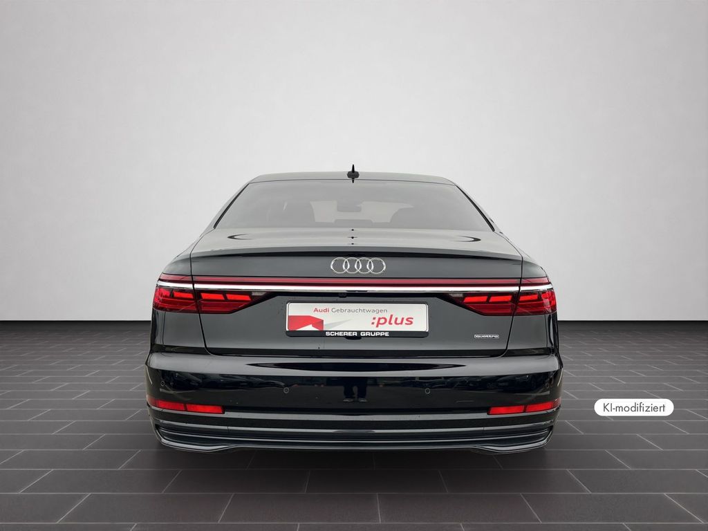 Audi A8 2023 г. Чёрный, пробег 38063 км