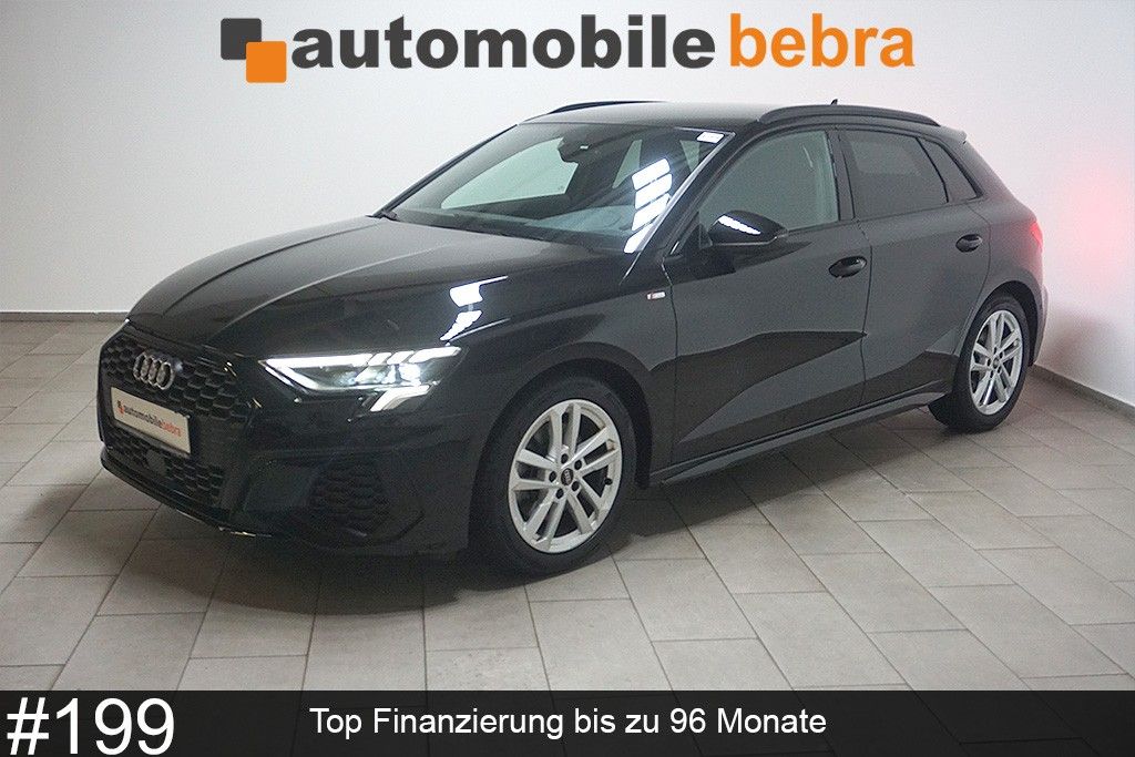 Audi A3 2022 г. Чёрный, пробег 51772 км