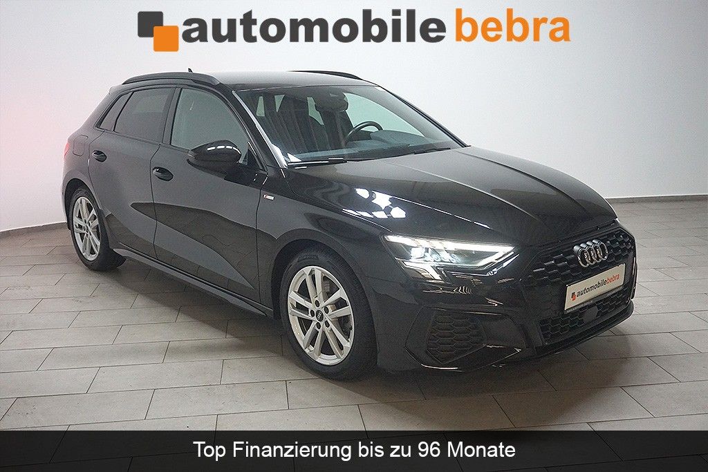 Audi A3 2022 г. Чёрный, пробег 51772 км