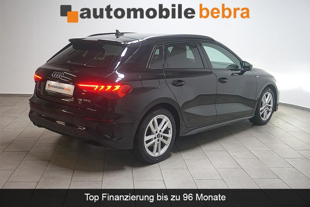Audi A3 2022 г. Чёрный, пробег 51772 км