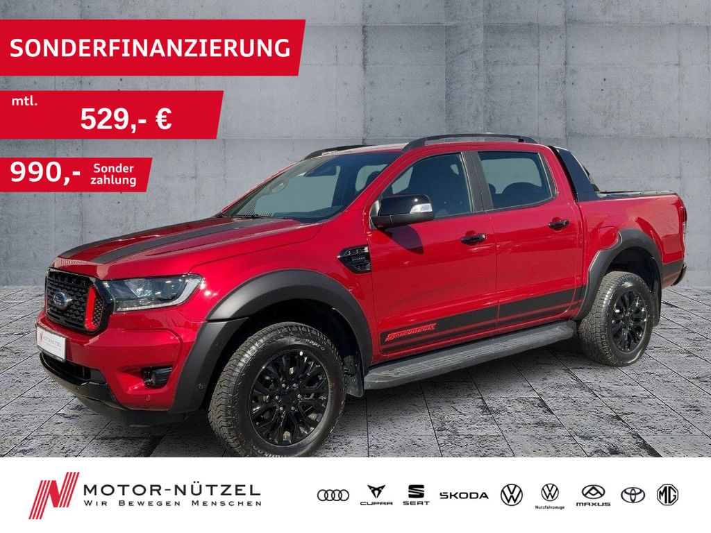 Ford Ranger 2023 г. Красный, пробег 12700 км