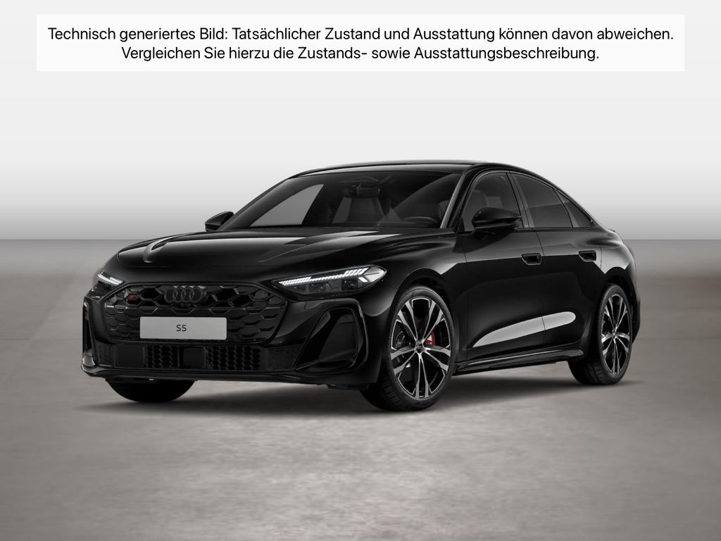 Audi S5 2025 г. Чёрный, пробег 19199 км