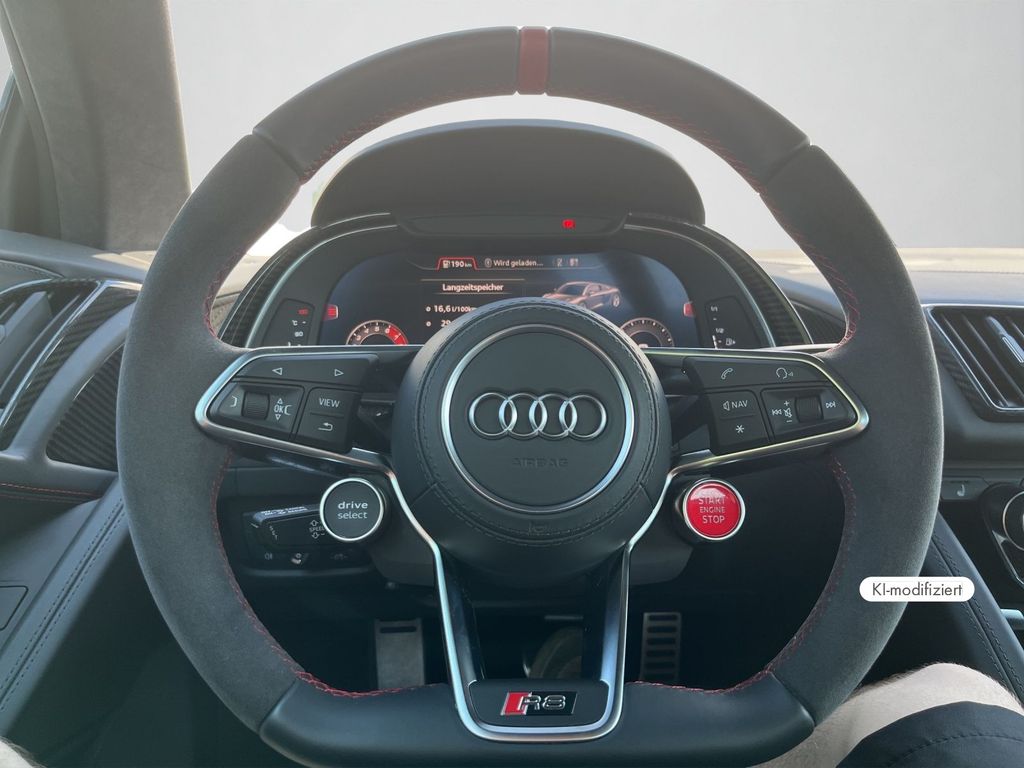 Audi R8 2022 г. Чёрный, пробег 27555 км