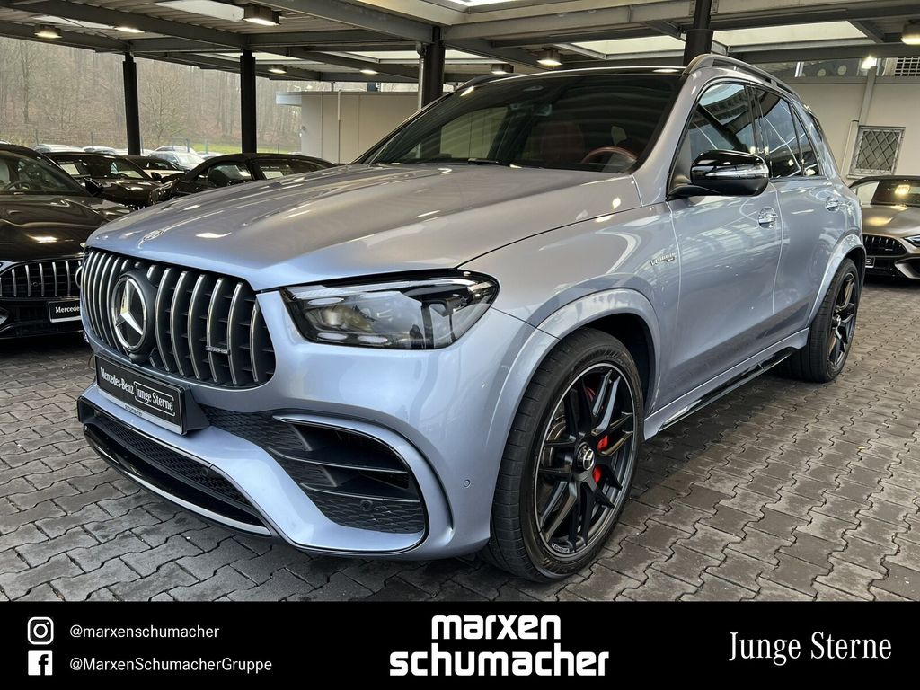 Mercedes-Benz GLE 63 AMG 2024 г. Синий, пробег 34850 км
