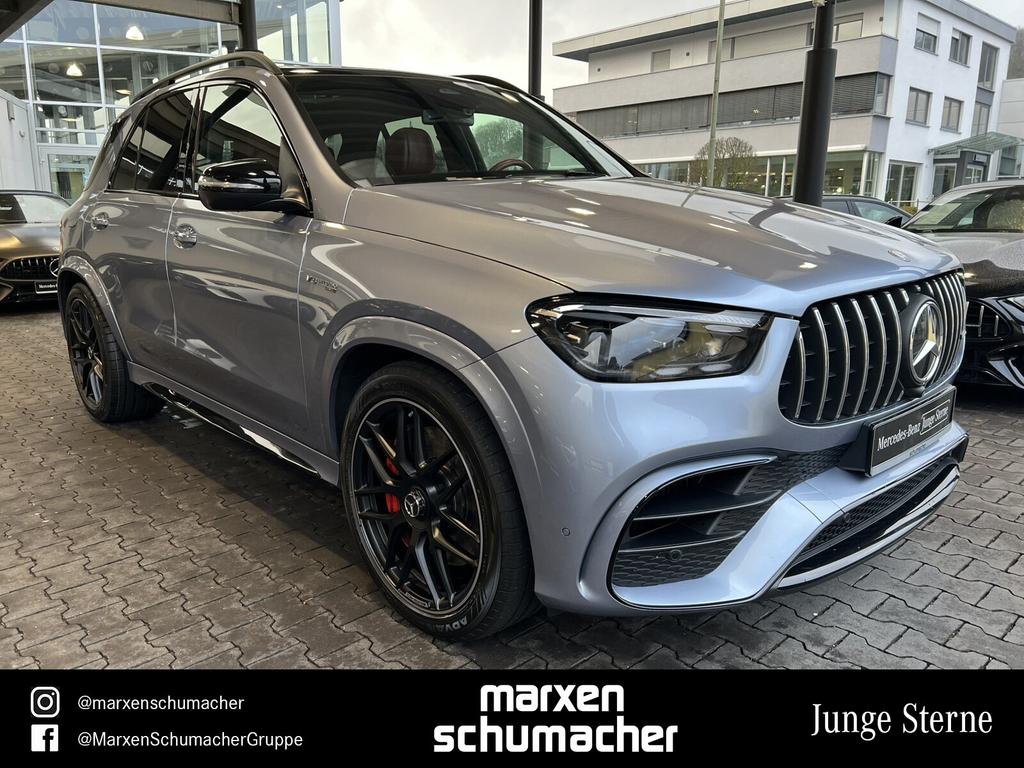 Mercedes-Benz GLE 63 AMG 2024 г. Синий, пробег 34850 км