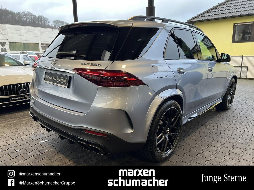 Mercedes-Benz GLE 63 AMG 2024 г. Синий, пробег 34850 км