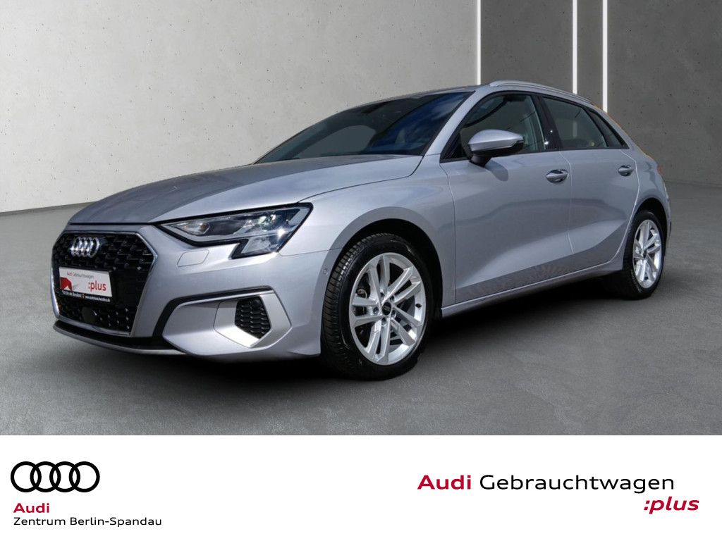 Audi A3 2023 г. Серебристый, пробег 47804 км