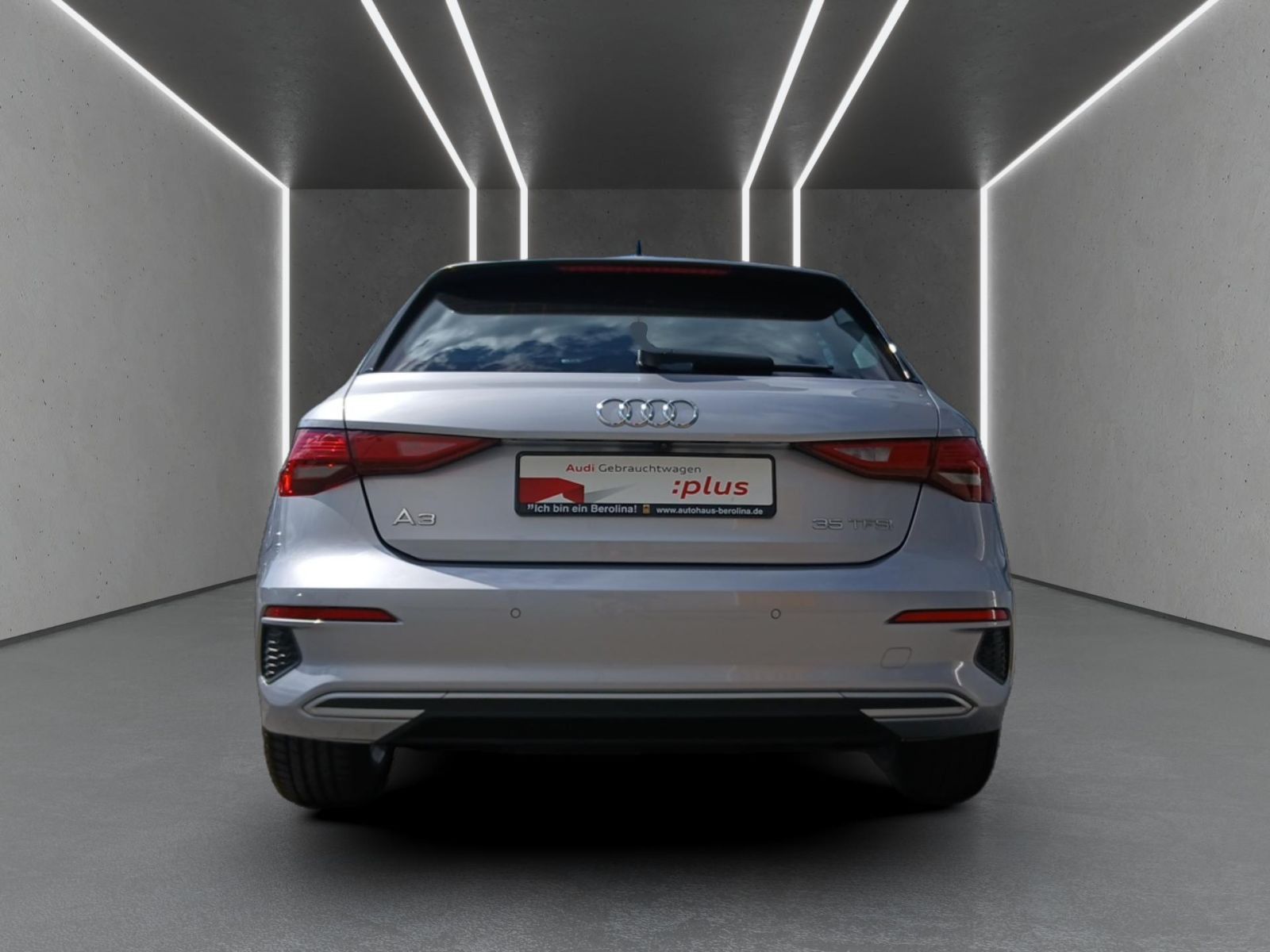 Audi A3 2023 г. Серебристый, пробег 47804 км