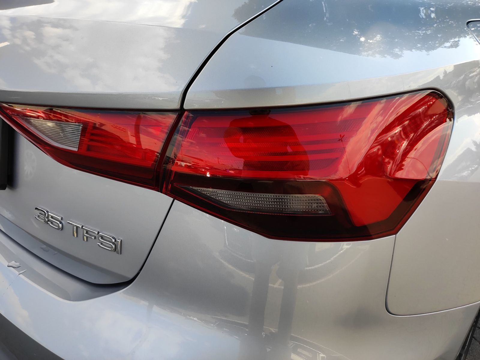 Audi A3 2023 г. Серебристый, пробег 47804 км