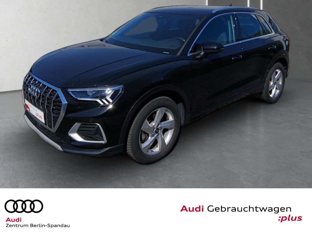 Audi Q3 2022 г. Чёрный, пробег 36053 км
