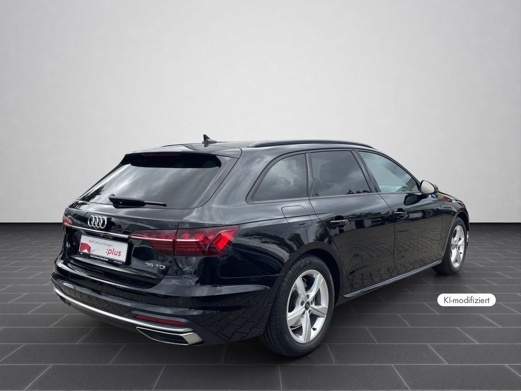 Audi A4 2023 г. Чёрный, пробег 56360 км