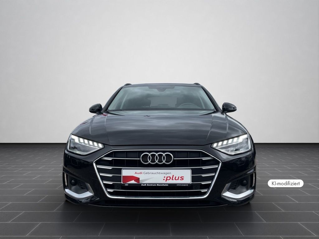 Audi A4 2023 г. Чёрный, пробег 56360 км