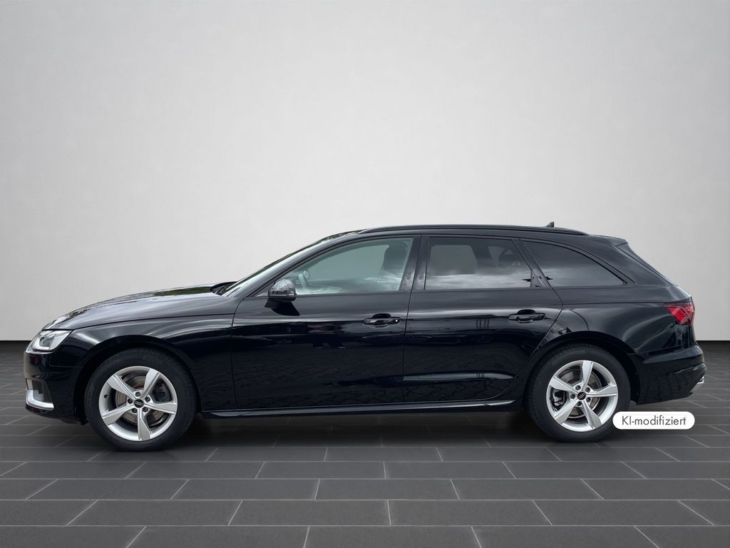 Audi A4 2023 г. Чёрный, пробег 56360 км