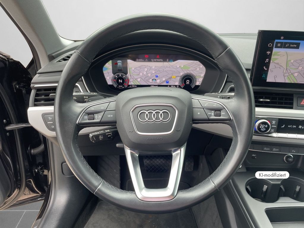 Audi A4 2023 г. Чёрный, пробег 56360 км