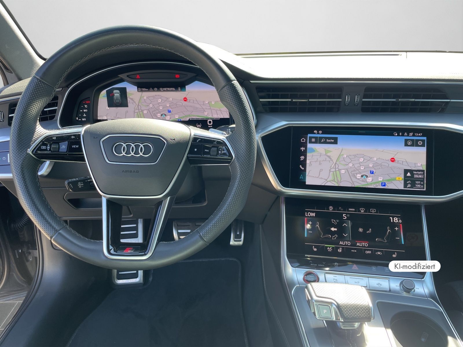 Audi S6 2024 г. Серый, пробег 36061 км