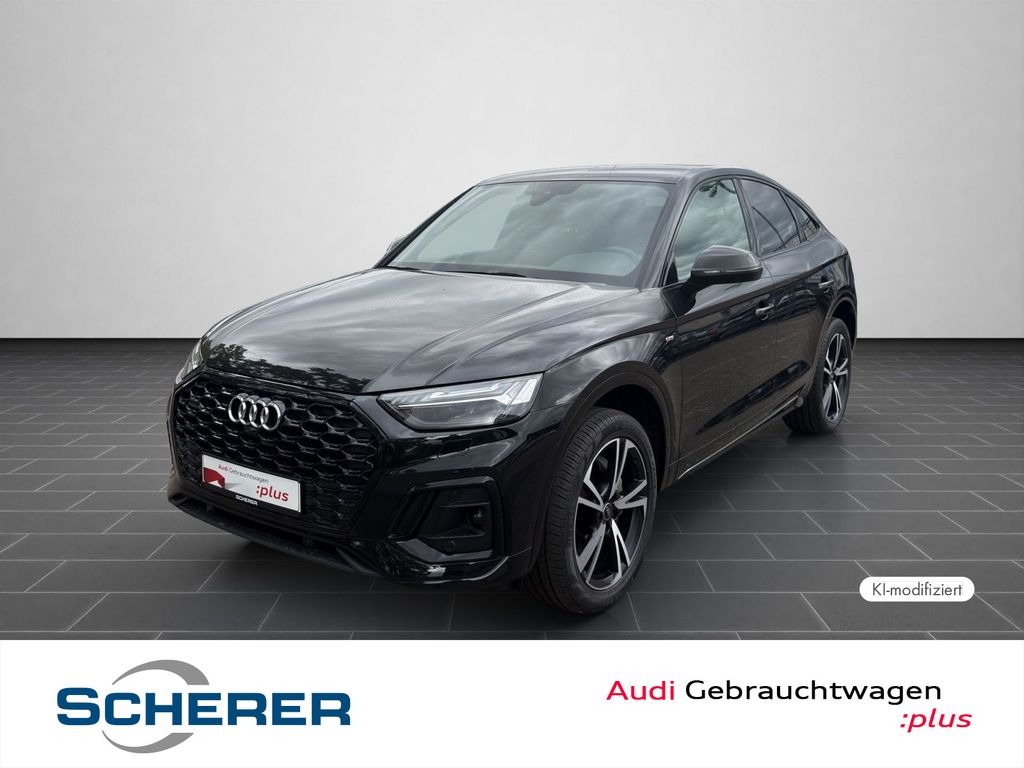 Audi Q5 2024 г. Чёрный, пробег 58376 км