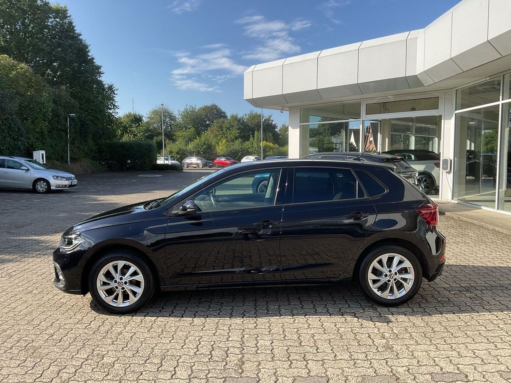 Volkswagen Polo 2023 г. Чёрный, пробег 37100 км
