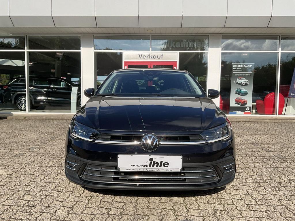 Volkswagen Polo 2023 г. Чёрный, пробег 37100 км