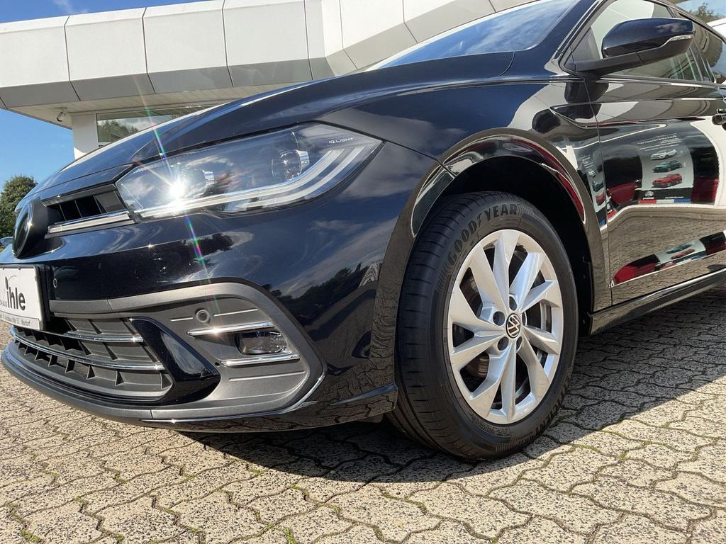 Volkswagen Polo 2023 г. Чёрный, пробег 37100 км