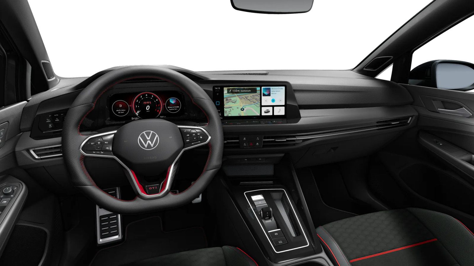 Volkswagen Golf 2024 г. Чёрный, пробег 34995 км