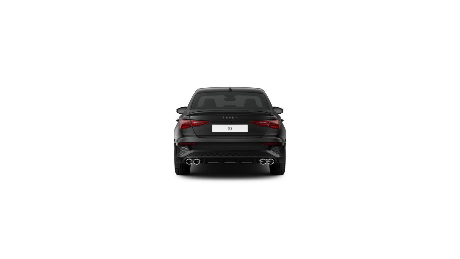 Audi S3 2024 г. Чёрный, пробег 39500 км