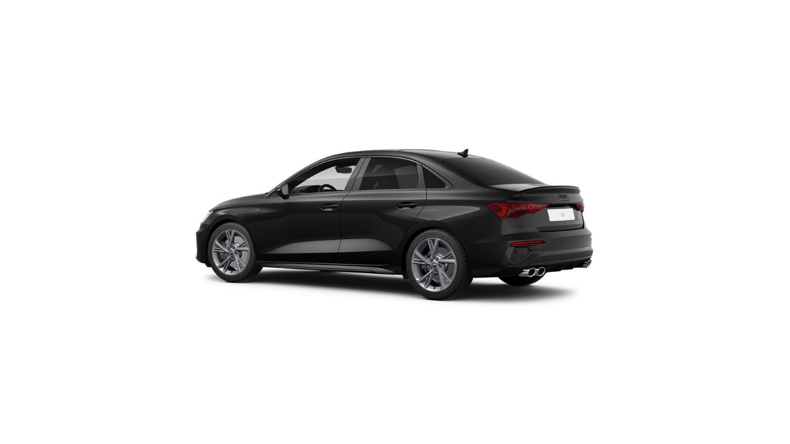 Audi S3 2024 г. Чёрный, пробег 39500 км