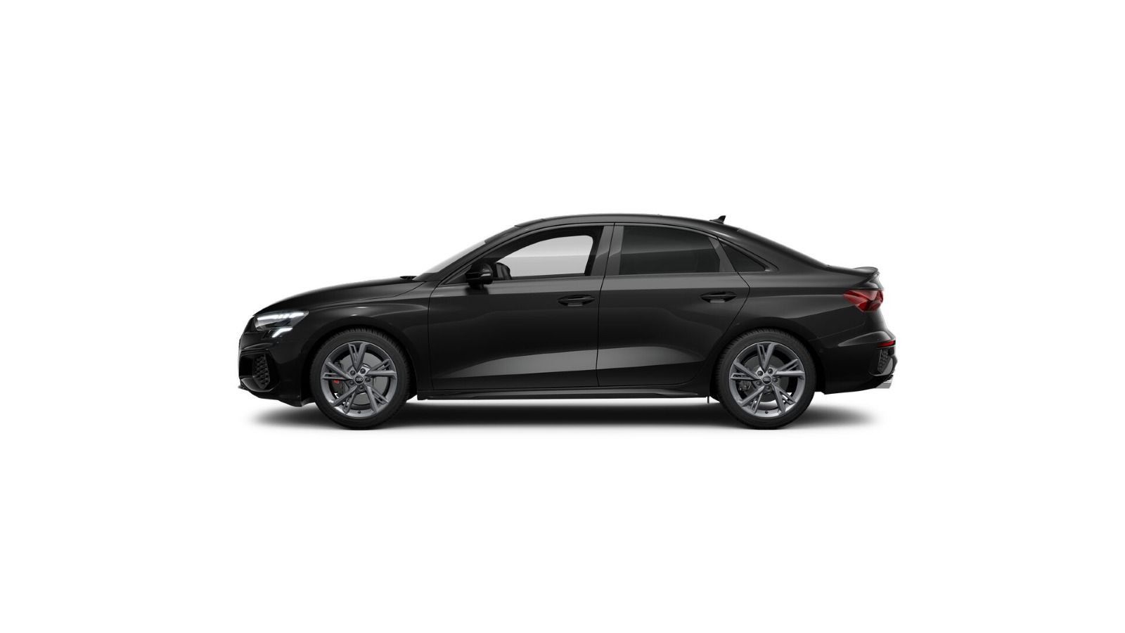 Audi S3 2024 г. Чёрный, пробег 39500 км