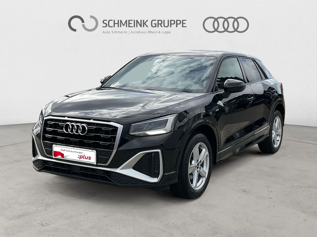 Audi Q2 2023 г. Чёрный, пробег 37417 км