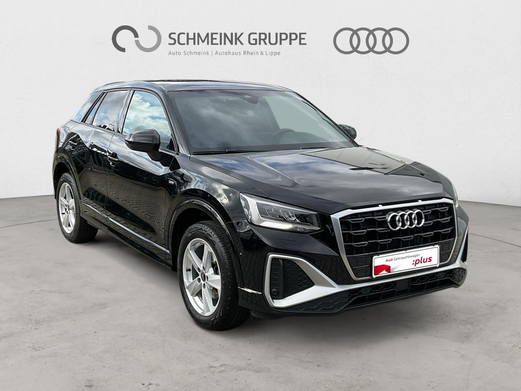Audi Q2 2023 г. Чёрный, пробег 37417 км