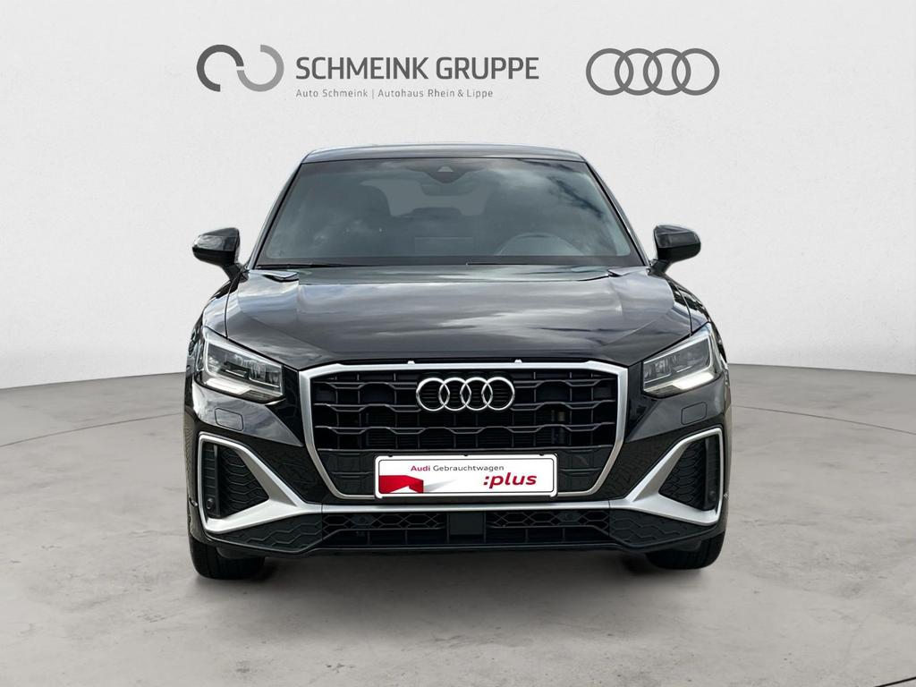 Audi Q2 2023 г. Чёрный, пробег 37417 км