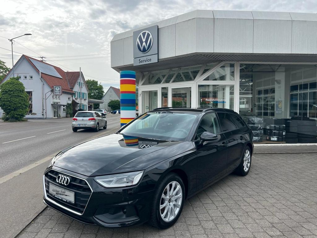 Audi A4 2022 г. Чёрный, пробег 42200 км
