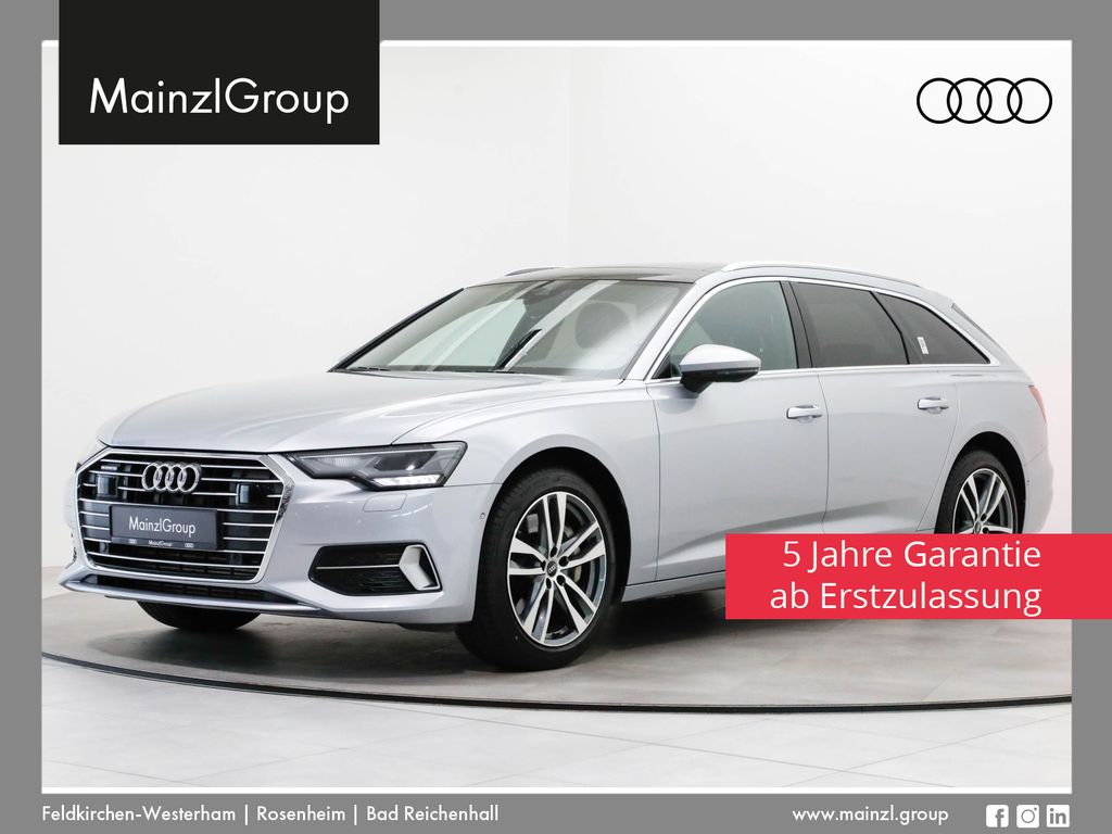 Audi A6 2022 г. Серебристый, пробег 43100 км