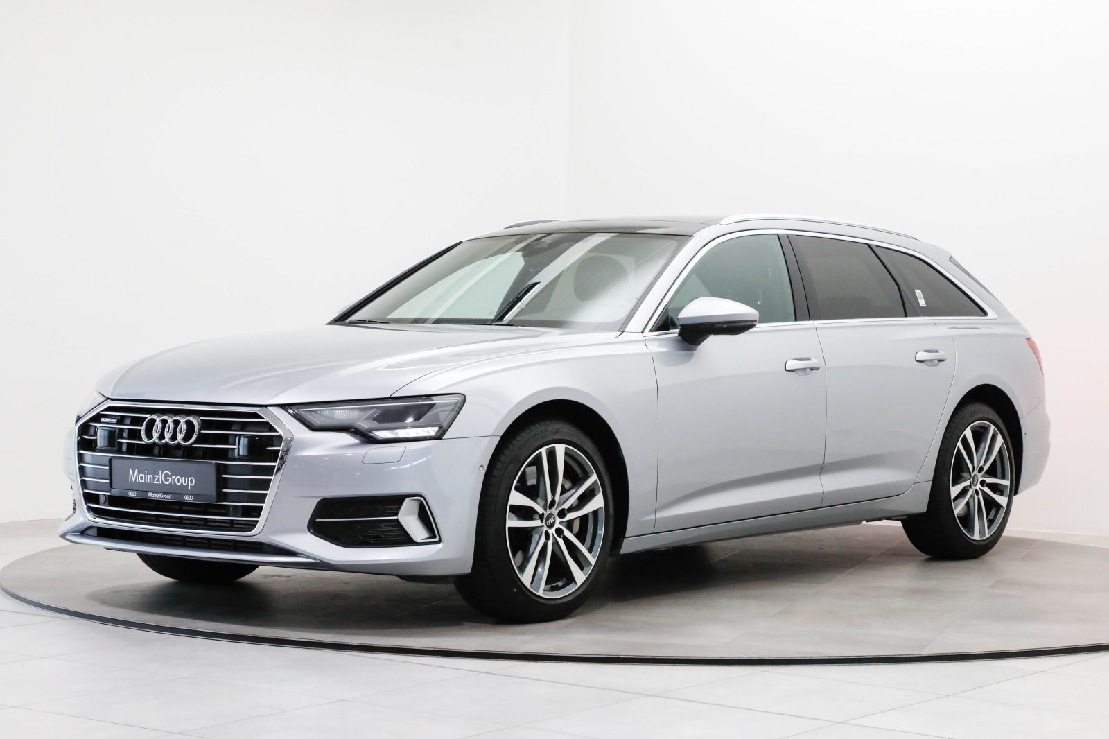 Audi A6 2022 г. Серебристый, пробег 43100 км