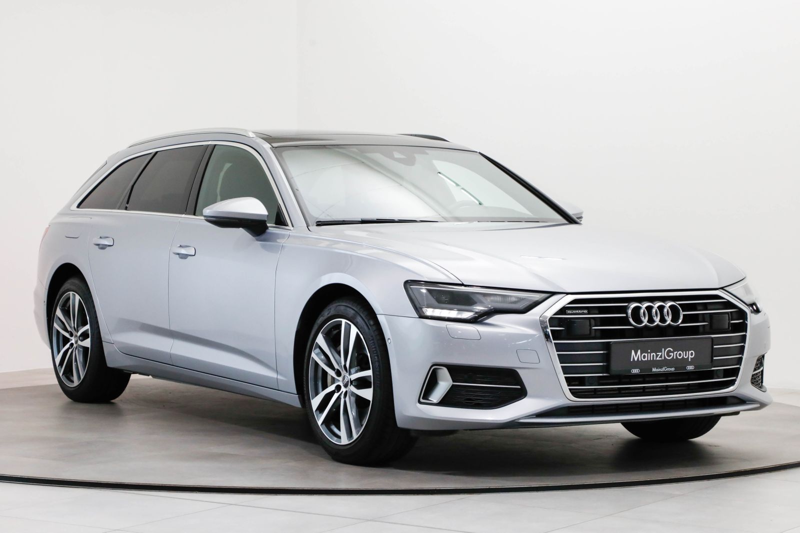 Audi A6 2022 г. Серебристый, пробег 43100 км