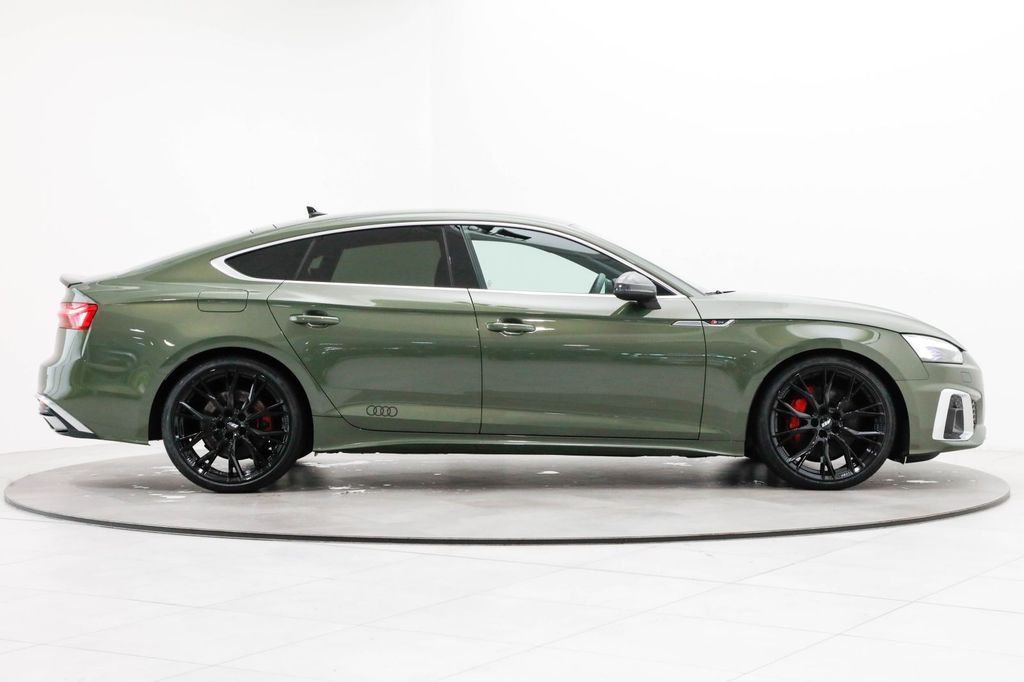 Audi A5 2023 г. Зелёный, пробег 54832 км