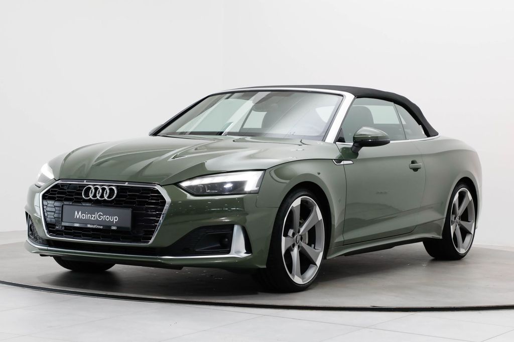 Audi A5 2022 г. Зелёный, пробег 45200 км