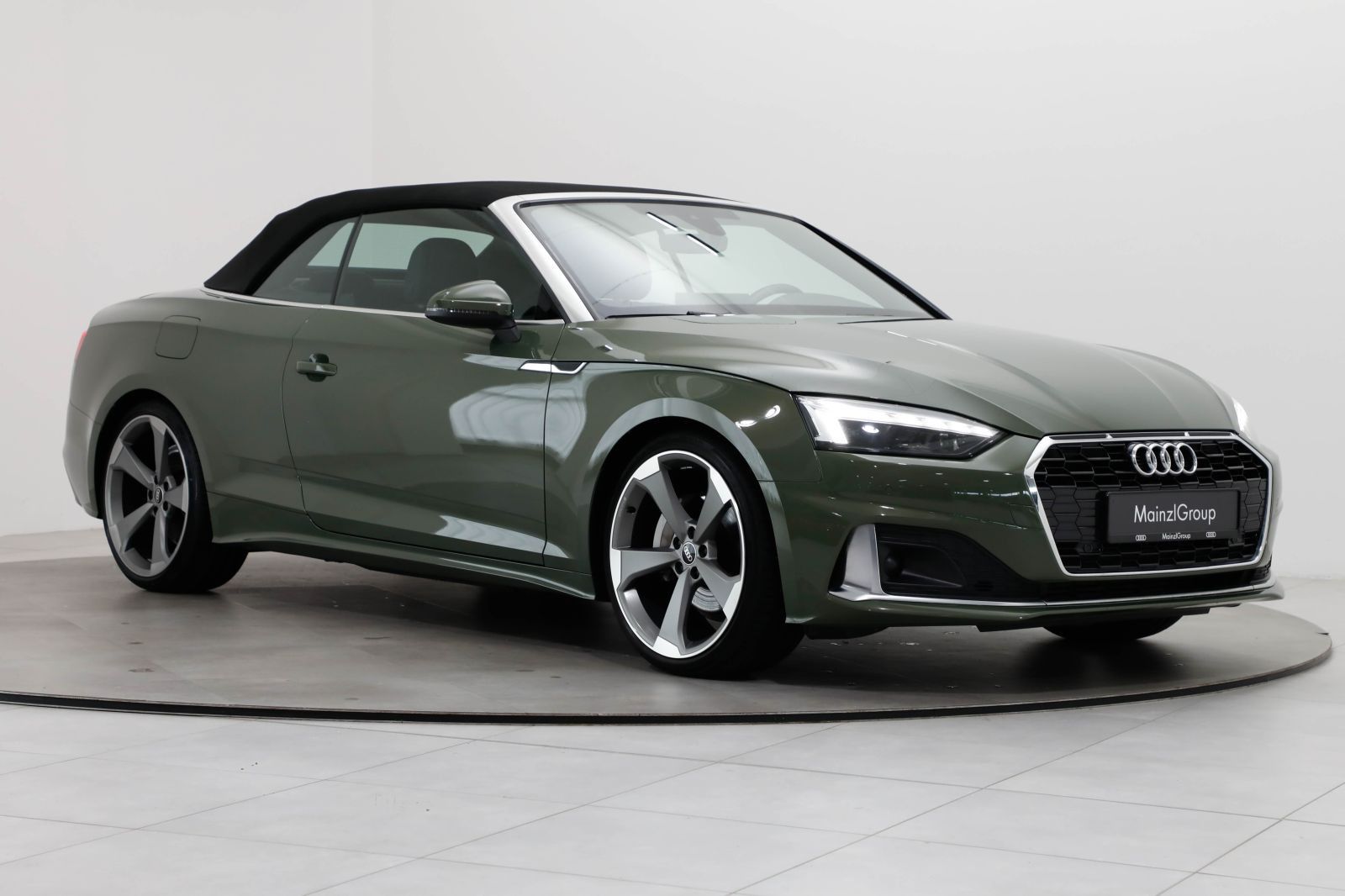 Audi A5 2022 г. Зелёный, пробег 45200 км