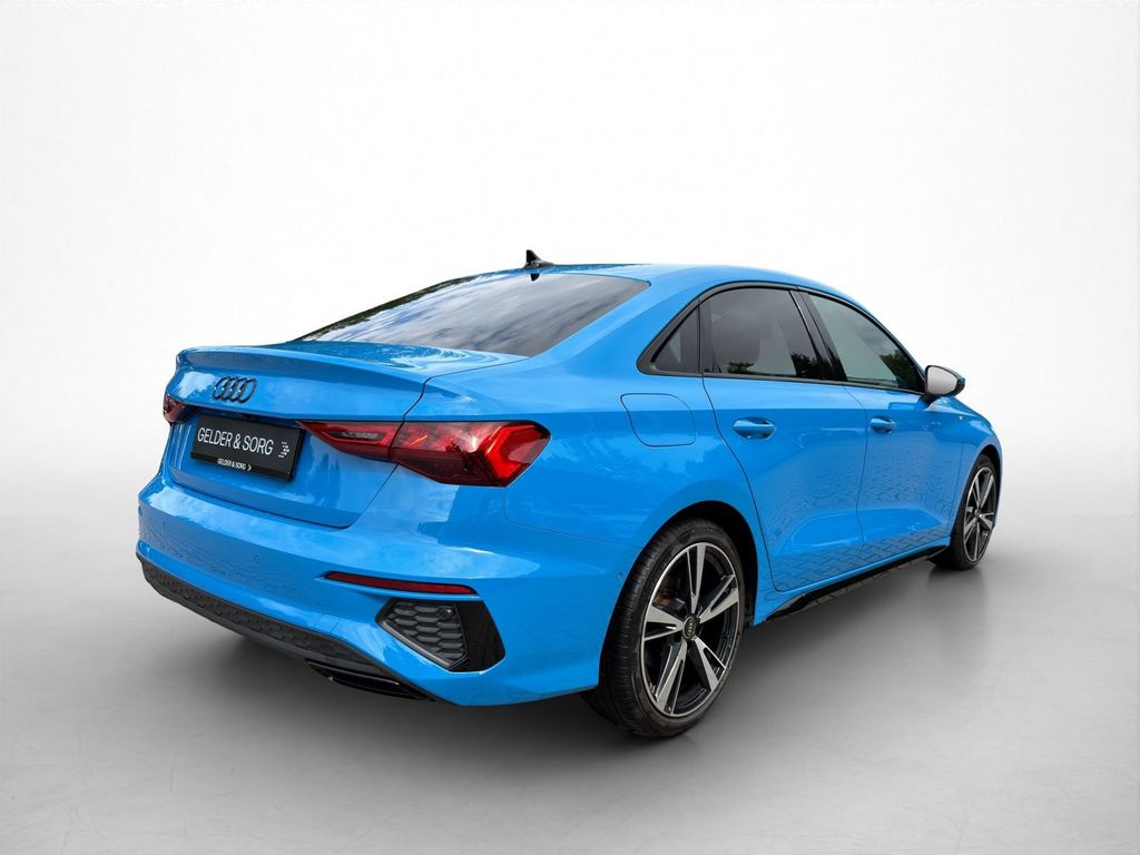 Audi A3 2022 г. Синий, пробег 50990 км