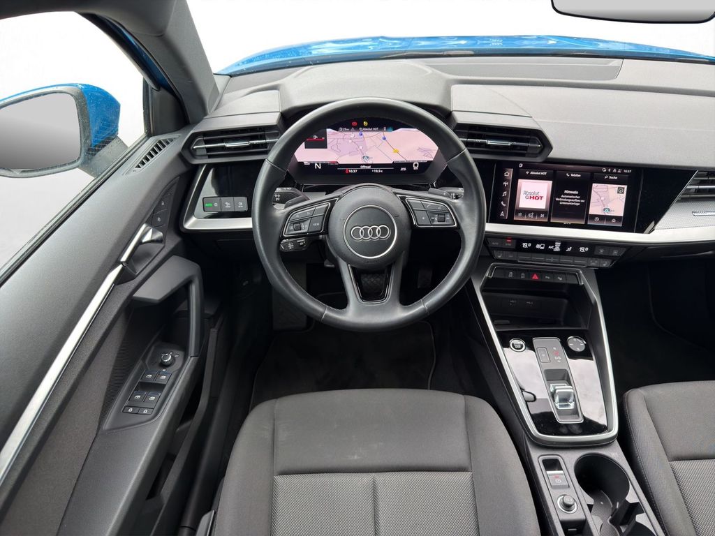 Audi A3 2022 г. Синий, пробег 50990 км