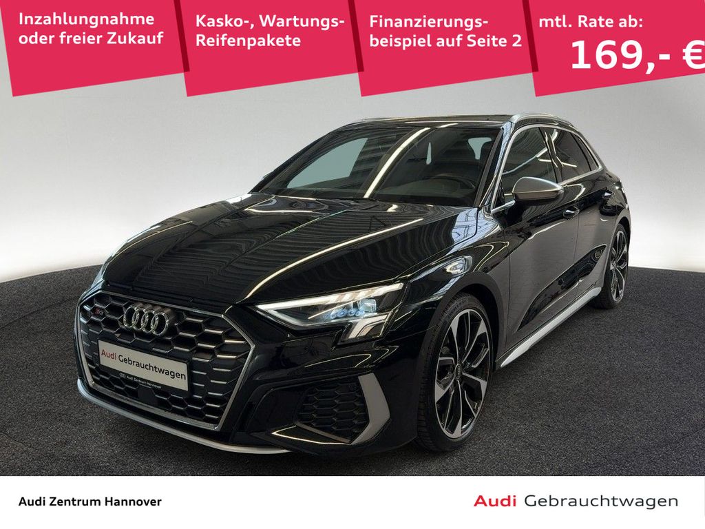 Audi A3 2023 г. Чёрный, пробег 28411 км