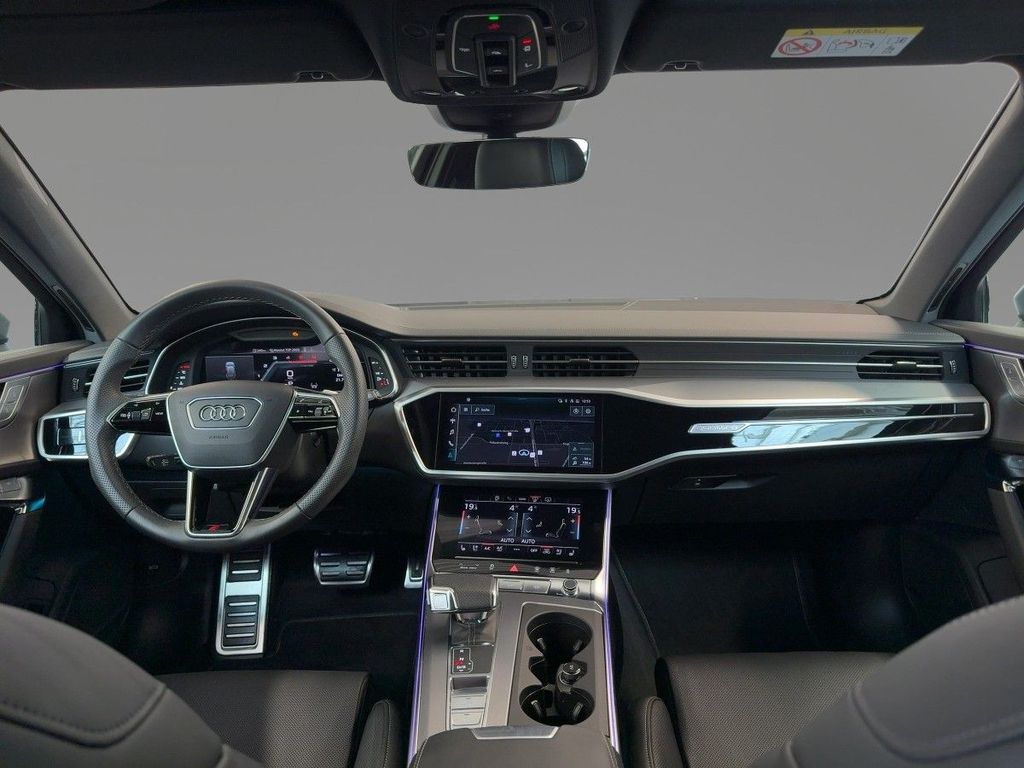 Audi S6 2023 г. Синий, пробег 49122 км