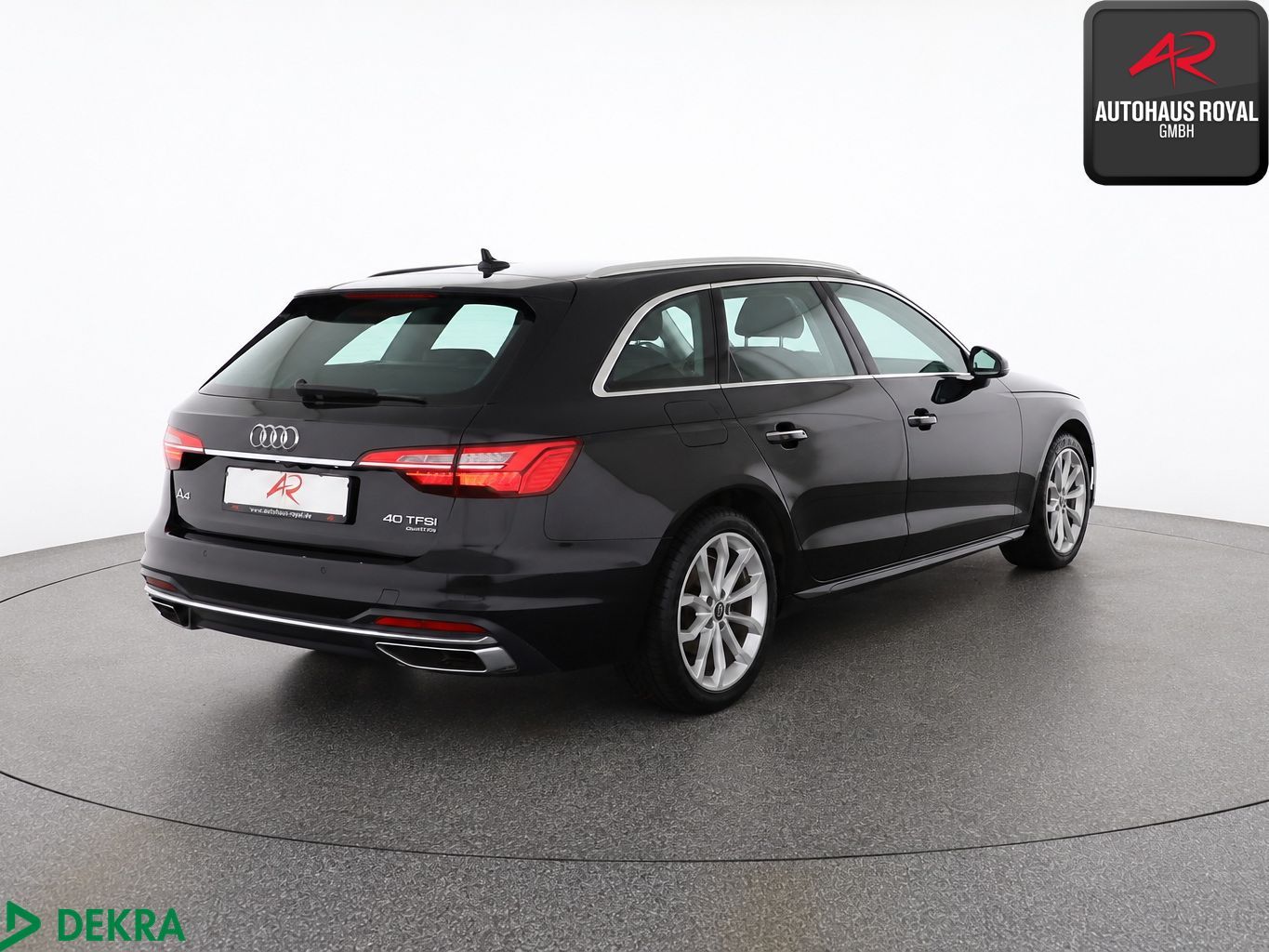 Audi A4 2023 г. Чёрный, пробег 46852 км