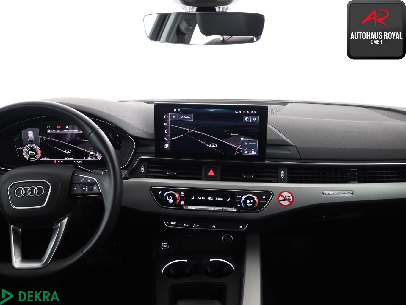 Audi A4 2023 г. Чёрный, пробег 46852 км