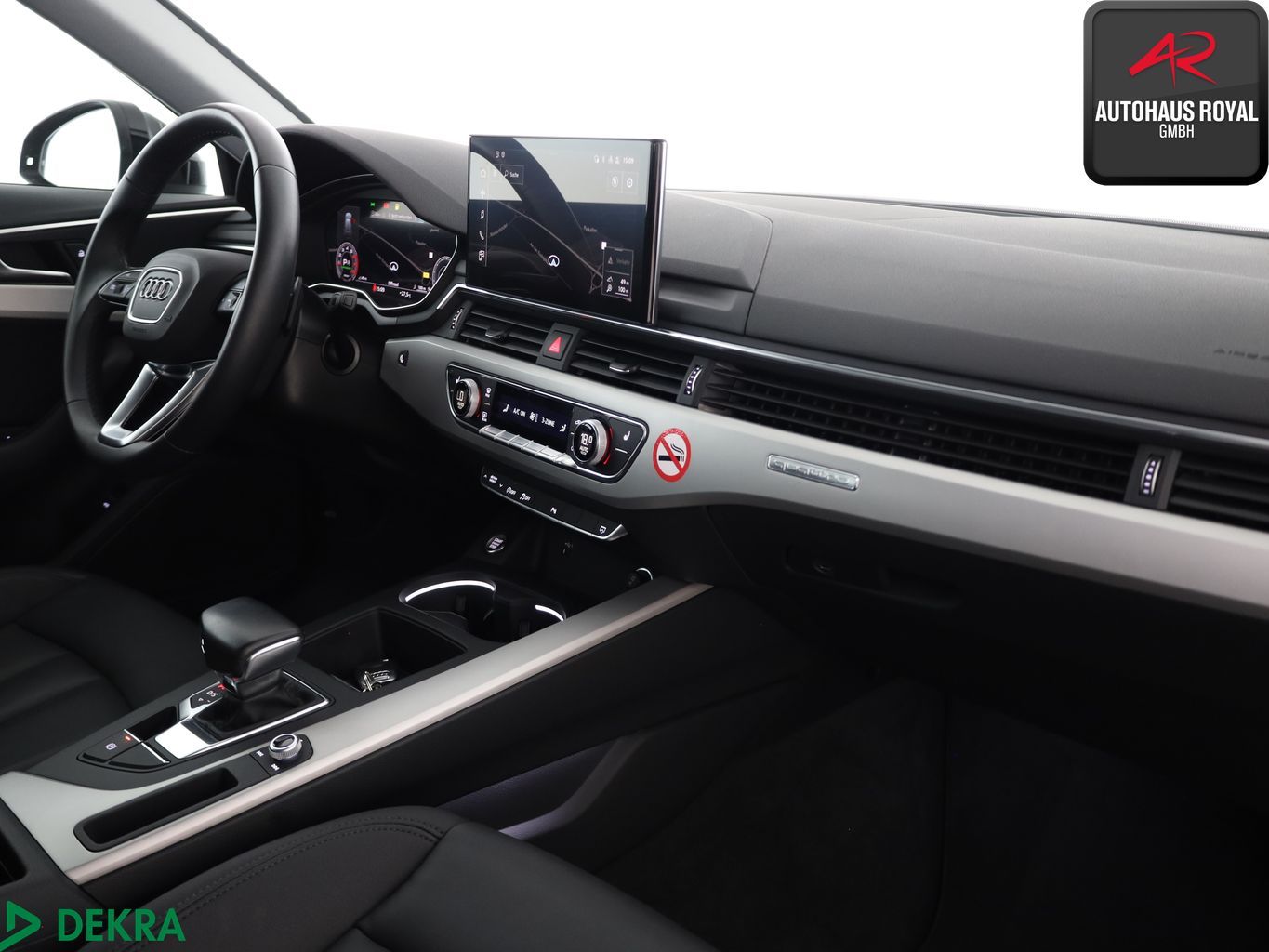 Audi A4 2023 г. Чёрный, пробег 46852 км