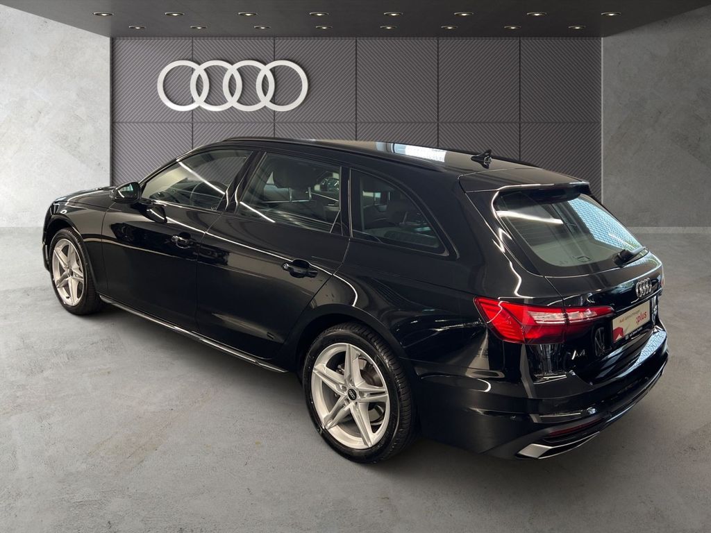 Audi A4 2023 г. Чёрный, пробег 58146 км