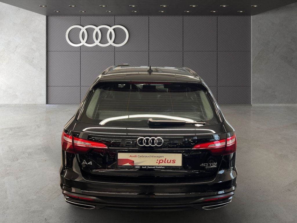 Audi A4 2023 г. Чёрный, пробег 58146 км