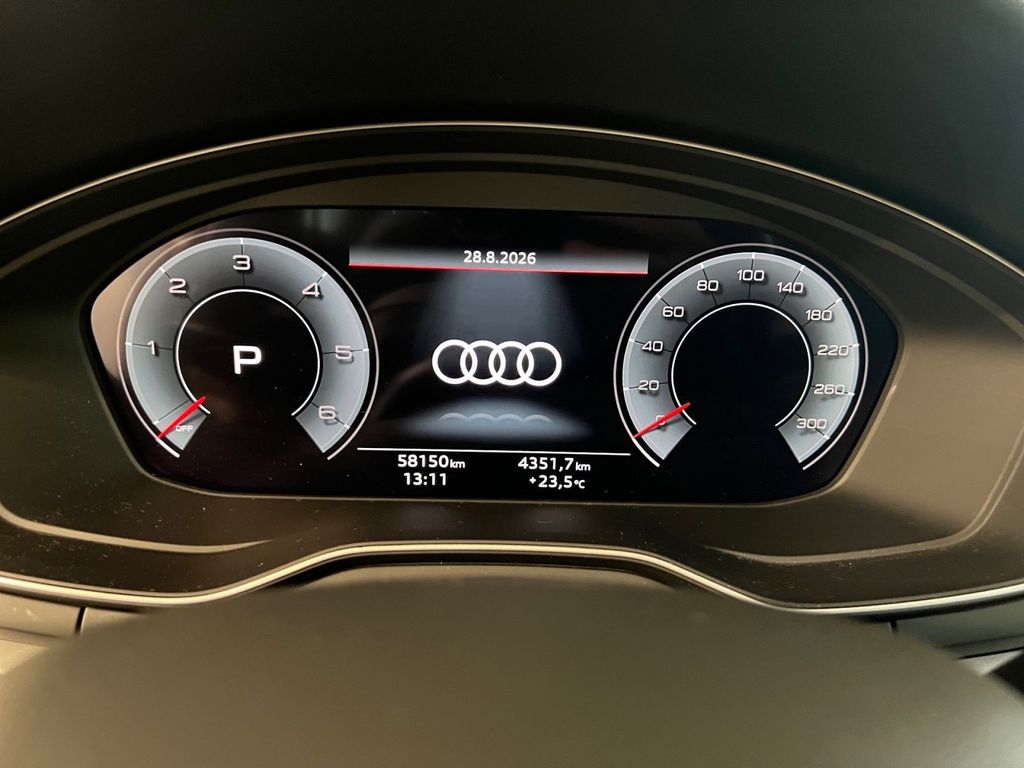 Audi A4 2023 г. Чёрный, пробег 58146 км