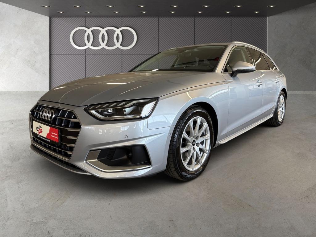 Audi A4 2023 г. Серебристый, пробег 55843 км