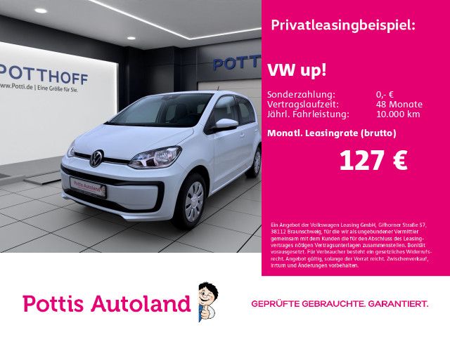 Volkswagen up! 2022 г. Белый, пробег 59355 км
